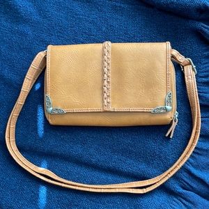 Tan Leather Purse